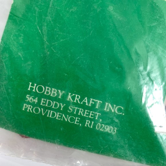 Hobby Kraft Kit 5021 Jumbo Counted Crosstitch Christmas Stocking Snowman Angel - Picture 3 of 6